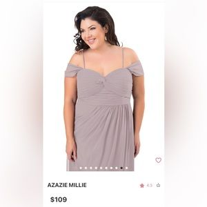 Azazie Millie Bridesmaids Dress in Dusk